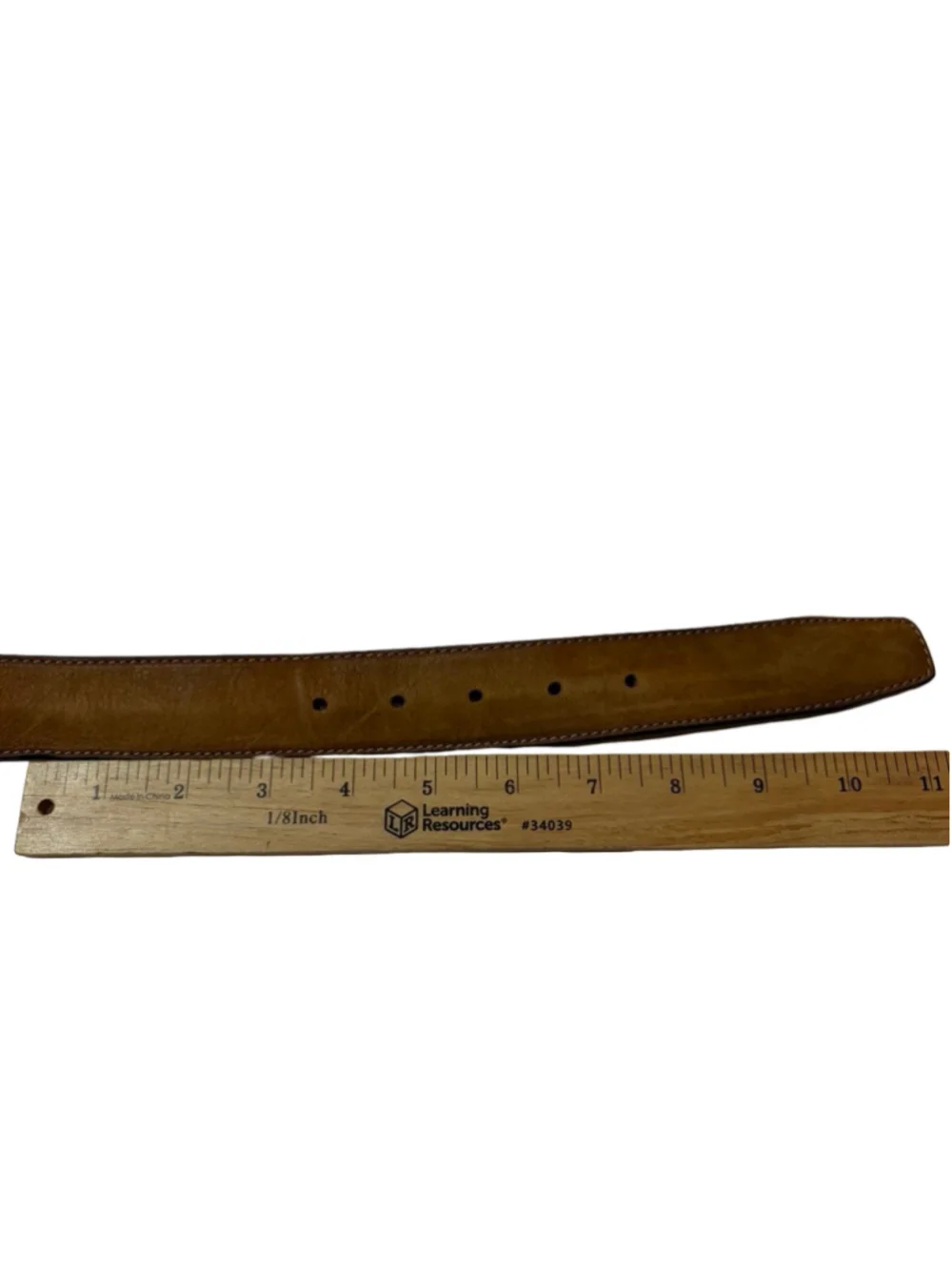 Banana Republic Made Italy Tan Leather Belt Size 36 Moto Western